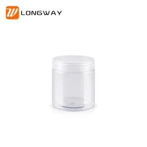 150 Pet Cream Jar Cosmetic Empty Container Round Pot Screw Cap Lid Plastic Cosmetic Food Jar