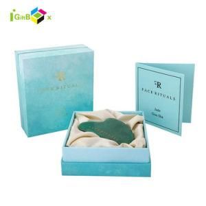 Luxury Packaging Box for Natural Crystal Jade Roller Custom Guasha Guasha Paper Box
