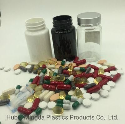 100cc Plastic HDPE Pet Medicine Plastic Bottle with Plastic Cap