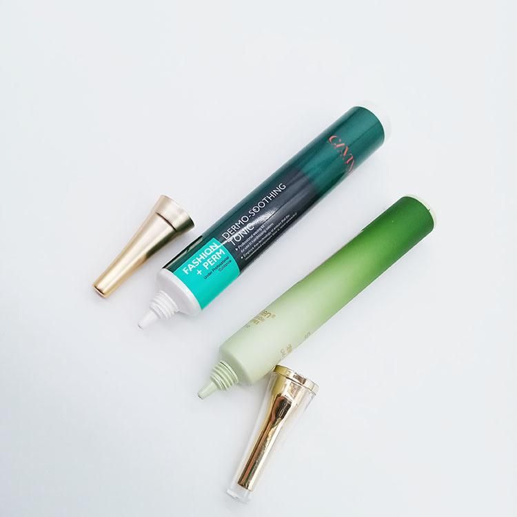 Cosmetic Plastic Tubes with Long Nozzle Cap