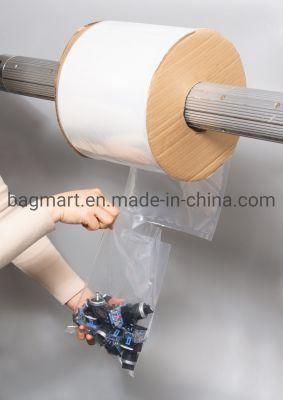 Auto Bag, Pre-Opened Roll Bag, Fanfolded Pre-Opened Bag, Customized Size and Printing