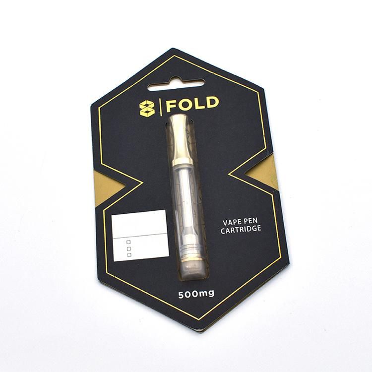 Hot Sale Clear Plastic Vape Cartridges Blister Clamshell Packaging