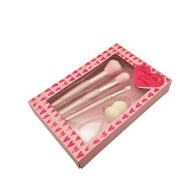 Transparent Plastic Insert Makeup Brush Blister Tray