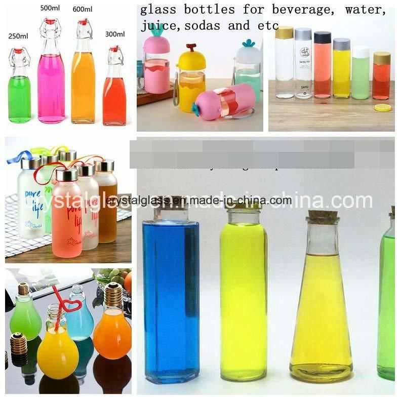 Swing Top Easy Cap Glass Beer Beverage Bottles Round 8oz 250ml