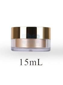 Double Wall Luxury Gold Plastic as Cosmetic Packaging Cream Jar
