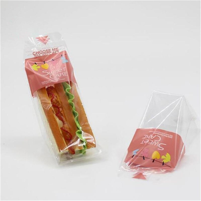 Plastic Paper Packaging Sandwich Food Bag