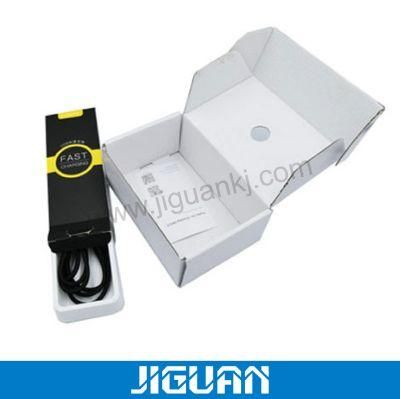 Fancy Charging Cable Packaging Box White and Black