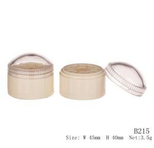 New Arrival Compact Powder Case with Clear Cap
