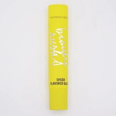 19mm Yellow Lip Balm Container/ Lip Gloss Tube