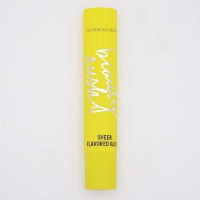 19mm Yellow Lip Balm Container/ Lip Gloss Tube