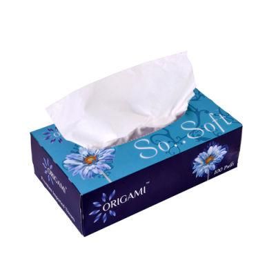 Custom Logo Printed Recycled Colorful Tissue Packaging White Cardboard Box