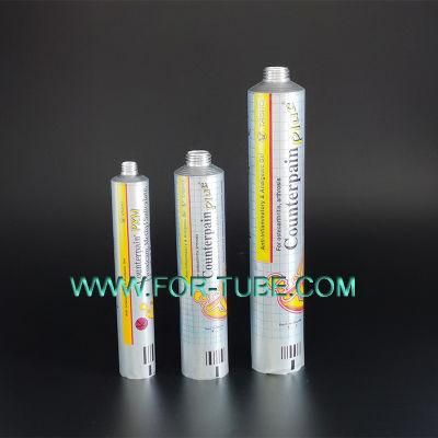 Collapsible Pharmaceutical Ointment Packaging Container Cosmetic Soft Aluminum Tube Printing China Factory Price