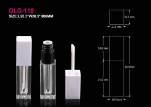 5ml Empty Lip Gloss Container Clear as Bottle Black Cap Customize Service Available