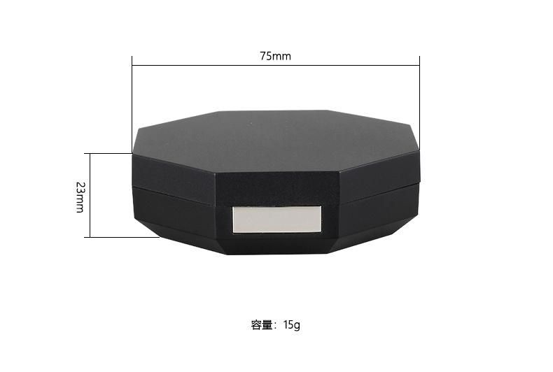 Slim Octagon Shape Empty Foundation Cushion Case