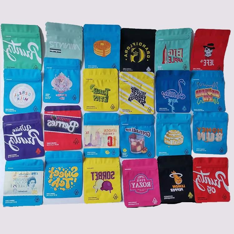 Wholesale All Kinds of Stock 3.5g Mylar Bags