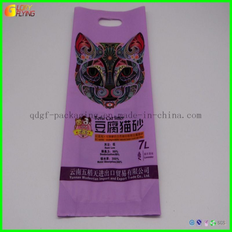 Plastic Pet Food Bag for Packing Cat Litter Bag