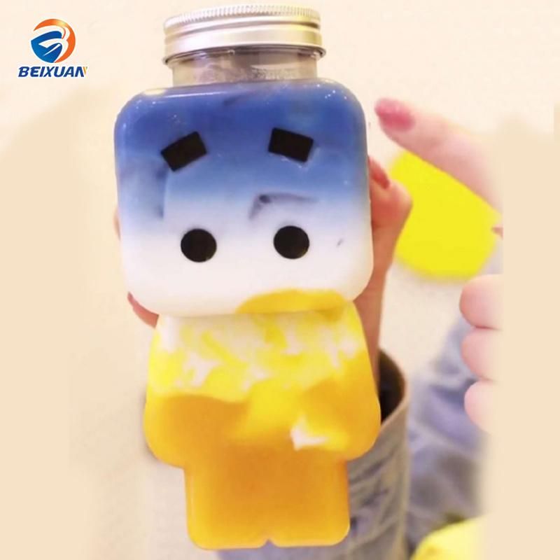 Unique Special Doll Shape Juice Water Plastic Bottles