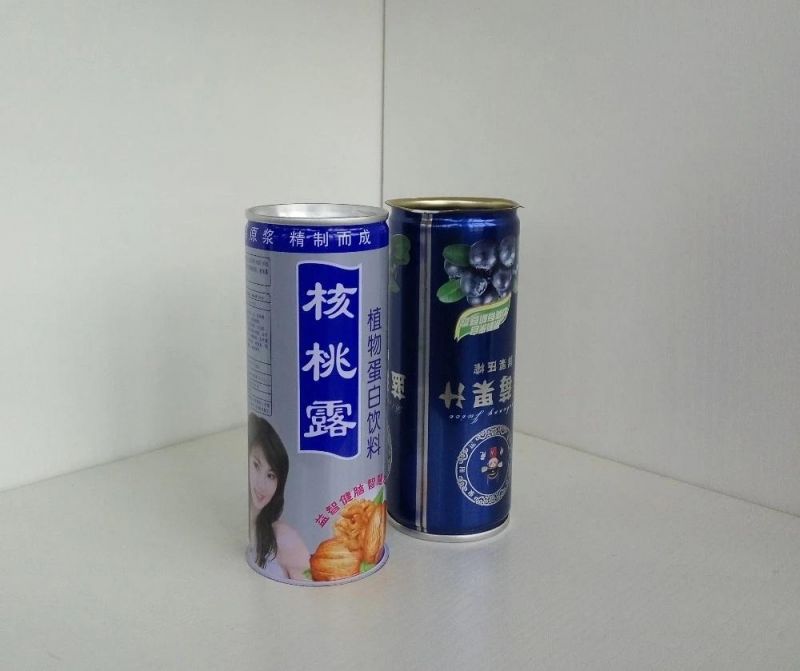 5133# 240ml Empty Tin Can for Walnut Beverage Drink