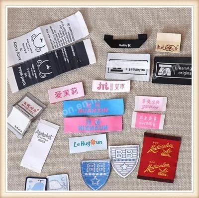 No MOQ High Quality Cheap Wholesale Hot Sale Custom Woven Labels