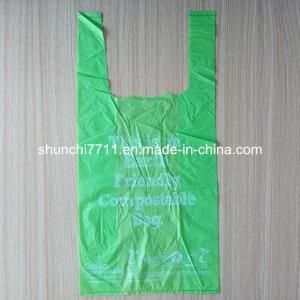 Earth Friendly Compostable T-Shirt Bag