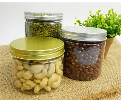 450g Clear Pet Jar for Dry Food and Personal Care