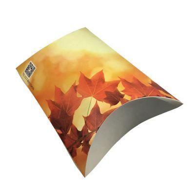 China Custom Printed Cardboard Paper Pillow Paper Box Manufacturer Supplier Factory