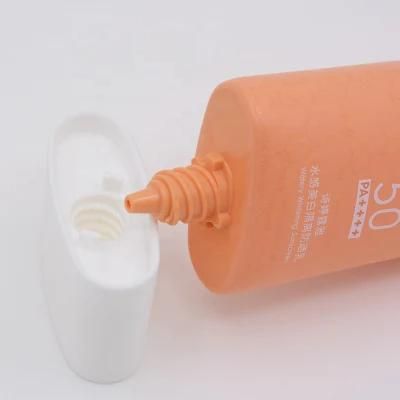 Super Oval Tube Sunscreen Cream Cosmetics Custom Color Skin Care