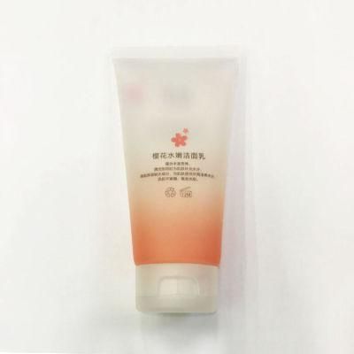 Custom Printing 100ml Facial Wash Container Cosmetic Packaging Tube for Body Care Lotion Facial Cleaner Squeeze Tubes