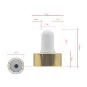 22mm Essential Bottle Oil/Toner Dispenser Cosmetic Packaging Dropper Head