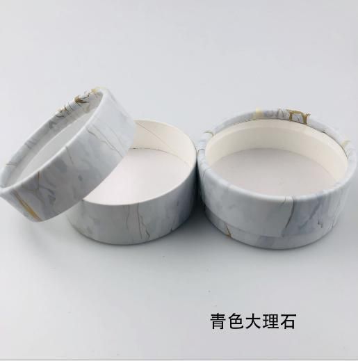 Customized Pringing False Eyelash Case New Currency Cylindrical Can Eyelash Packaging Box Eyelash Case Transparent Window Round Tin Eyelashes Packaging