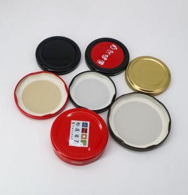 Food Grade Red Color Twist off Metal Lug Caps