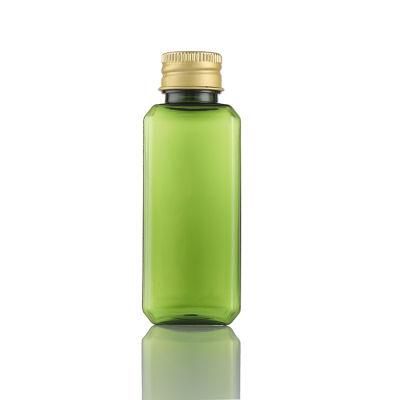 2oz. Empty Transparent Square Bottle (ZY01-C001)