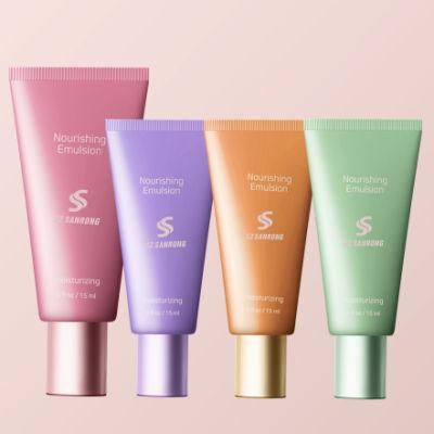 Customized Soft Aluminium Laminate Hose Packaging Empty Hand Cosmetic Tube