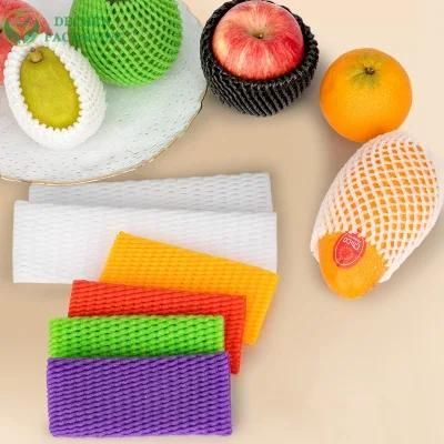 Garlic Packaging Foam Bottle Protective Plastic PE Mesh Sock Net