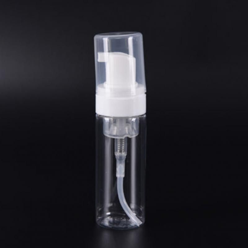 Empty Plastic Foam Pump Bottle 30ml 50ml 60ml 100ml 150ml 200ml Clear White Blue Pet Facial Cleanser Mousse Foam Pump Bottle