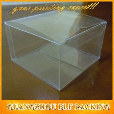 Wholesales Blank Clear Transparent Packaging Box