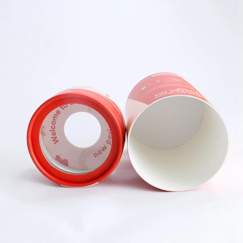 Custom Women Menstrual Cup Blood Sanitary Napkin Paper Packaging Tube Box