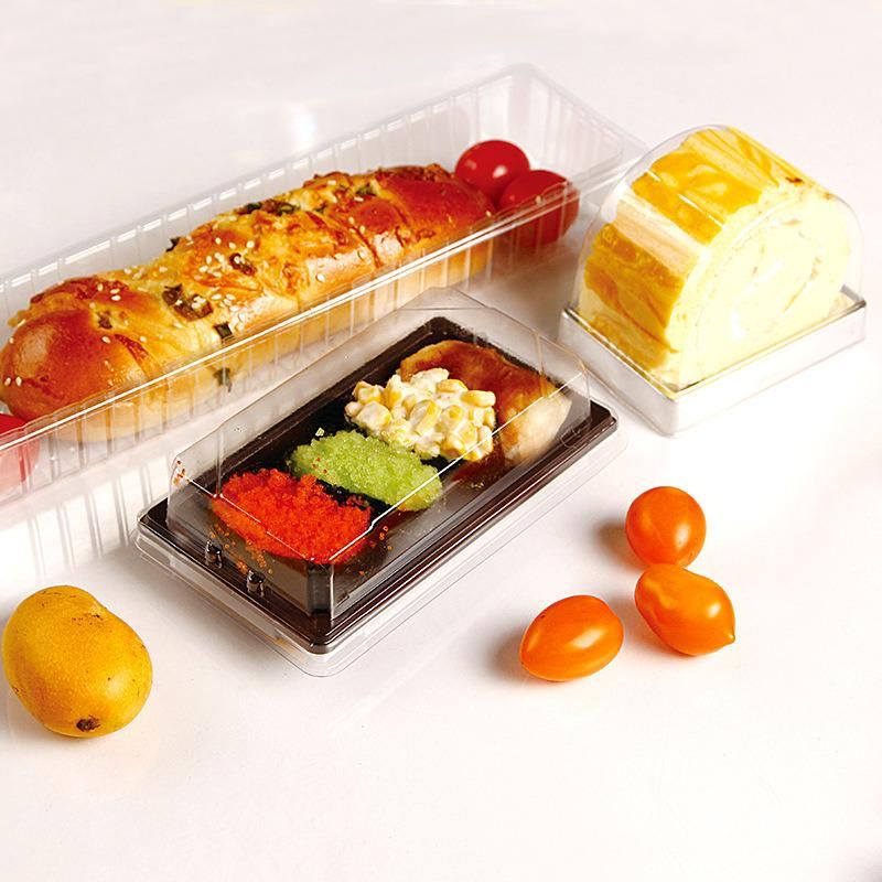 hot sale food grade PET blister tray food container for cake and snack