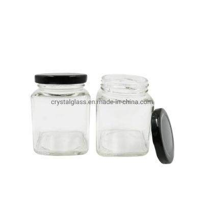 Food Grade Packaging Cans or Jars for Honey or Jam Glass 180ml 280ml 380ml 500ml