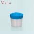 20g Empty Plastic Jar with Blue Lid for Skin Care