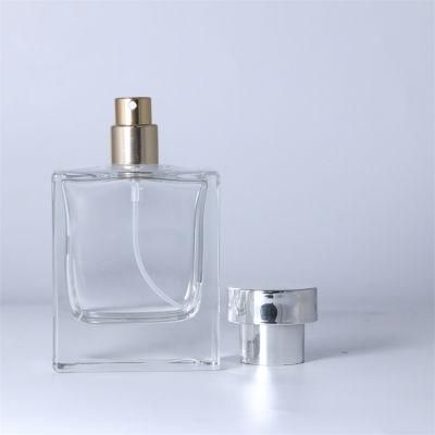 Square Perfume Bottles China Wholesale Perfume Bottles 50ml Glass with Box Packaging