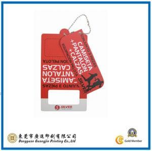 Custom Printed Apparel Price Paper Hang Tag (GJ-Hangtag037)