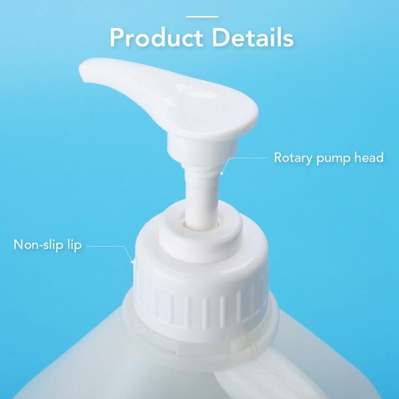 38 410 Plastic Hand Sanitizer Packaging White Lotion Pump Head for Bottle (BP003-38-410)