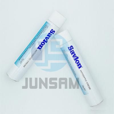 Small Size Collapsible Aluminum Squeezable Tubes China Supplier Short Lead Time Cosmetic Packaging