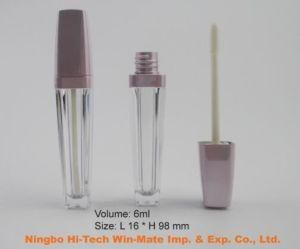 Fashionable Style Electroplate Light Purple Cap Empty Acrylic Lip Gloss Containers