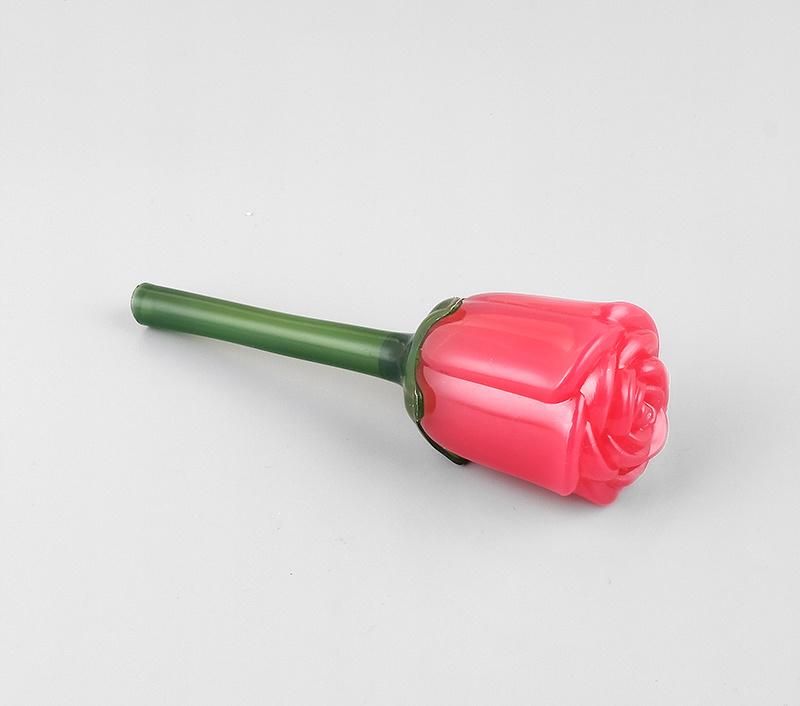 Sengmi in Stock Ready Stocks 2021 Unique Lipgloss Container Cases High Quality Rose Flower Shape Red Lipgloss Tubes