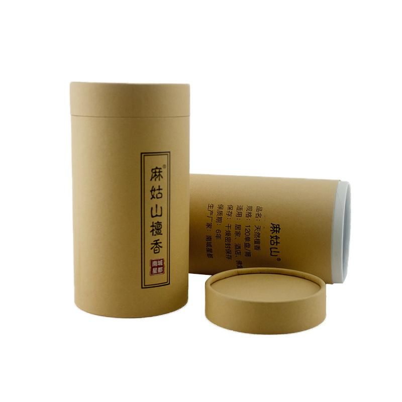High Quality Round Packaging Paper Tube Box for T-Shirt Socks Packing