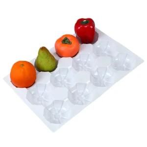 Packaging 3 Division White PP Food Disposable Plastic Tray