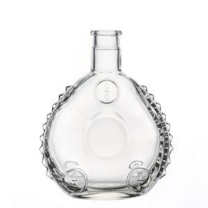 High Quality Glass Wine Bottle Various Capacity Liquor Container with Rubber Stopper