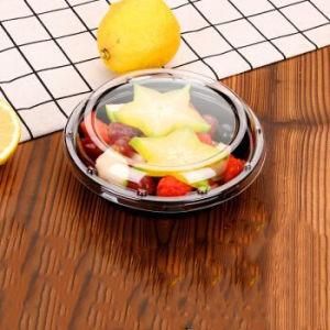 Plastic Fruit Snack Divided Salad Container